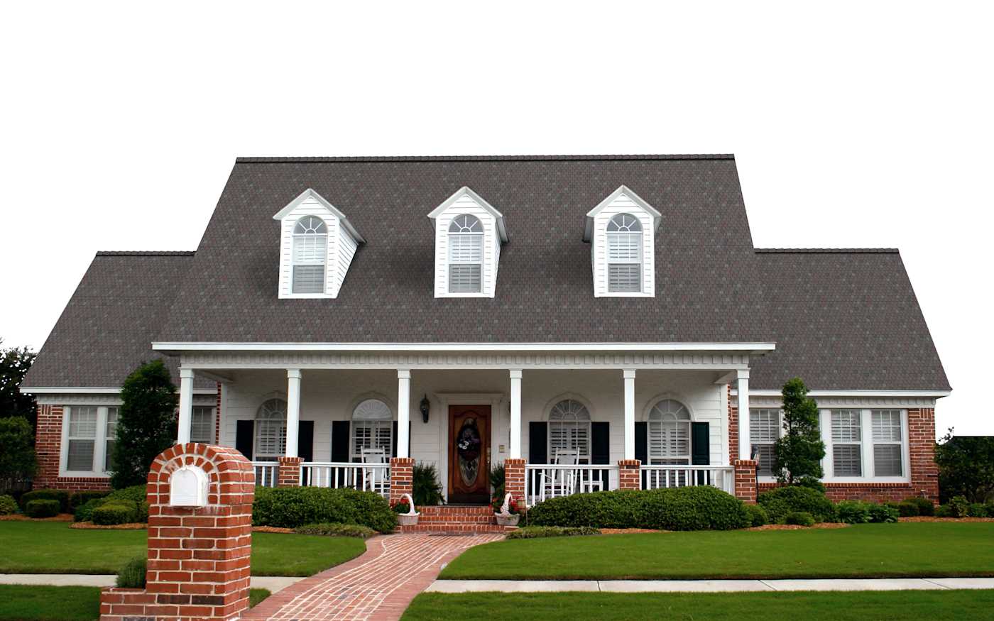 Colonial Berkshire shingle shown on a home
