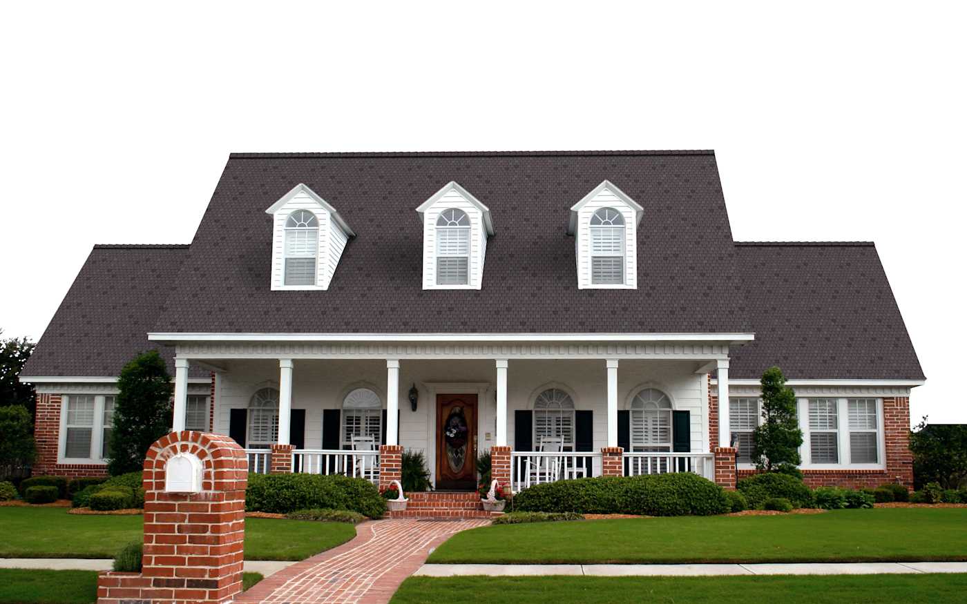 Concord Berkshire shingle shown on a home